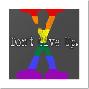 XFN ORIGINALS: DON'T GIVE UP. Posters and Art